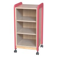 Meuble Lili 1 colonne 3 niches + roulettes