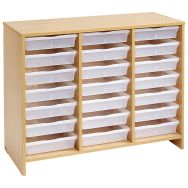 Meuble bas 21 bacs incolores - Nathan