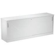 Meuble bas Visual à portes coulissantes - Blanc