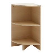 Meuble d'angle extérieur 1 étagère bouleau