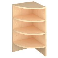 Meuble d'angle Basik sortant 39 x 39 x 74 cm - hêtre