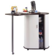 Meuble de rangement avec table pivotante Snack Nantes hêtre