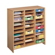 Meuble haut 30 cases hêtre