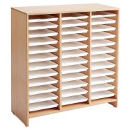Meuble haut 36 plateaux - hêtre