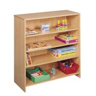 Meuble haut à étagères hêtre