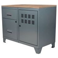 Meuble mixte avec top de finition Industrie Pierre Henry