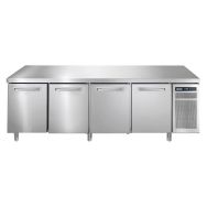 Meuble réfrigéré 600x400 négatif, 4 portes, groupe logé SPRING+SPR+ 804 BTA