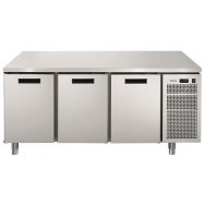 Meuble réfrigéré GN1/1 négatif, 3 portes, groupe logé LINEAR- LIN+703BTS/1