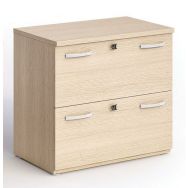 Meuble tiroirs Visual pour dossiers - Chêne