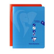 Mimesys Musique & Chant piqûre polypro 17x22cm 48p séyès coloris ass - Lot de 10