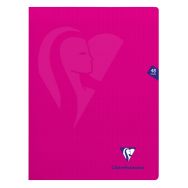 Mimesys cahier piqué polypro 24x32cm 48p séyès - Clairefontaine