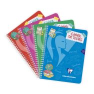 Mimesys textes reliure intégrale polypro 17x22cm 144p séyès coloris assortis