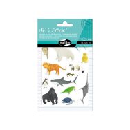 Mimi Stick', Sach 4 pl 10,5x16cm, Animaux en voie de disparition