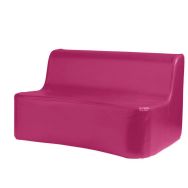 Mini banquette 2 places Bambino fuchsia