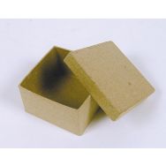 Mini boîte carrée 4,5x4,5x3cm (Lot de 20)