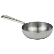 Mini poêle en inox ø10 cm