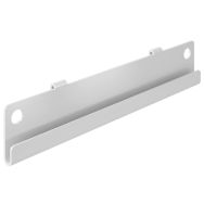 Mini rail pour accrochage de bacs à bec sur panneau perforé