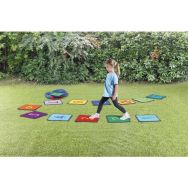 Mini tapis d'extérieur chiffre et couleur