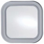 Miroir carré ABS - Verre - 460x460 mm