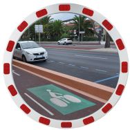 Miroir de sécurité rond polycarbonate Ø 510 mm