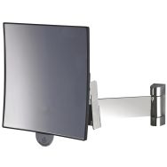 Miroir grossissant carré simple Eclips - JVD