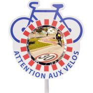 Miroir routier - cadre PVC - Plexi+