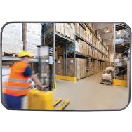 Miroir surveillance intérieur - Fixation murale télescopique- Dan Mirror