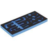 Module 1/3 vide pour 9 clés à pipe - Manutan