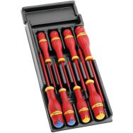 Module 8 tournevis Protwist isolés 1000V