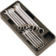 Module de 12 cles mixtes a cliquet(9554070201)