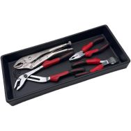 Module de 4 pinces chromees