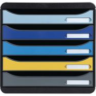 Module de classement Bee Blue Big Box Plus 5 tiroirs