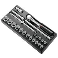 Module douilles 1/2'' 12 pans en pouces - MOD.SL161-212U