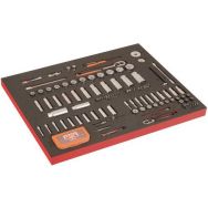 Module douilles 1/2" et 1/4" avec embouts 139 pièces