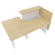 Module indépendant PMR à gauche L171xP86,5/111 cm