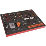 Module jeu mètre ruban et tournevis 50 pièces