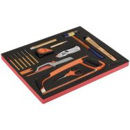 Module jeu outils frappe/coupe mélangés 15 pièces