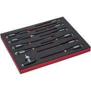 Module jeu tournevis pour vis fente/Phillips 11 pièces
