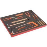 Module outils frappe et coupe et pinces 13 pièces