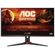 Moniteur 24'' LCD LED Gaming 300 cd/m - AOC