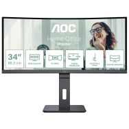 Moniteur 34'' LCD LED Pro-line CU34P3CV - AOC