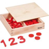 Montessori Chiffres et jetons
