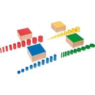 Montessori Cylindres des couleurs