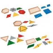 Montessori triangles constructeurs