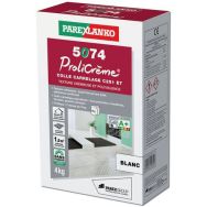 Mortier-colle 5074 Prolicrème blanc 4 KG