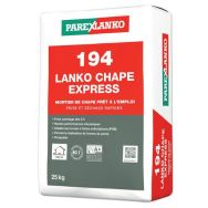 Mortier de chape express 194 25 KG