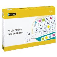 Mots codés - les animaux