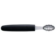 Moule pomme ovale cannelé inox L 32mm