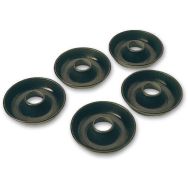 Moule savarin ouvert à bord roulé - Lot de 12 - Ø 7 cm