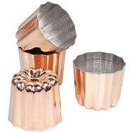 Moules à canelés en cuivre